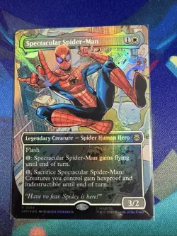Spectacular Spider-Man - #14 Foil (Borderless) Marvel's Spider-Man - Mtg - Image 1