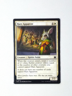 Magic The Gathering: Hare Apparent Foundations Regular NM [MTG] - Image 1