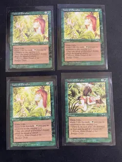 MtG 4x Taste of Paradise Alliances Magic the Gathering (Sorcery) - Image 1