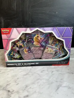 Pokemon Mimikyu Ex & Alcremie Ex Premium Collection Box Sealed - Image 1