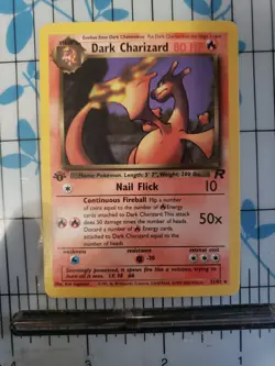 Pokemon - Dark Charizard 21/82 Team Rocket Regular - 1st Edition! - Image 1