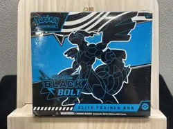 Pokemon TCG: Black Bolt Elite Trainer Box Factory Sealed In Hand See Description - Image 1