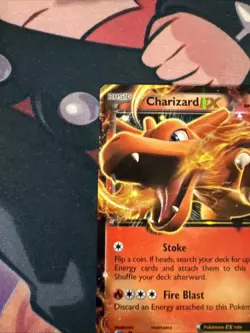 Charizard EX 11/106 Holo Rare Pokemon 2014 XY Flashfire - Image 3
