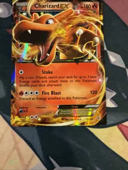 Charizard EX 11/106 Holo Rare Pokemon 2014 XY Flashfire - Image 5