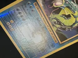 Gyarados 34/108 Pokemon XY Evolutions Reverse Holo Rare Crease - Image 3