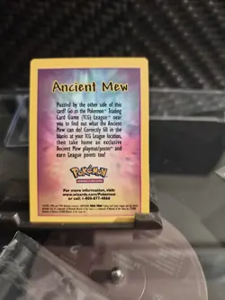 Pokemon the Movie Ancient Mew Promo Holo Card, Near Mint Condition - Image 5