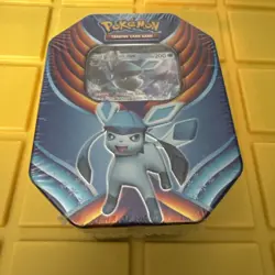 Glaceon GX Pokemon Evolution Celebrations Tin (2018) XY Evolutions - Brand New - Image 1