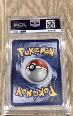2000 WOTC POKEMON LEAGUE PSYDUCK #20 NON-HOLO BLACK STAR PROMO PSA 9 MINT A - Image 2