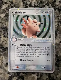 Pokemon TCG Clefable EX 106/112 - Fire Red & Leaf Green - Reverse Holo 2004 - Image 1