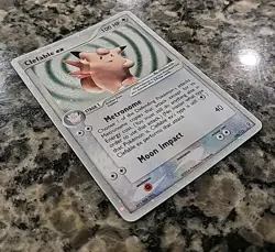 Pokemon TCG Clefable EX 106/112 - Fire Red & Leaf Green - Reverse Holo 2004 - Image 2