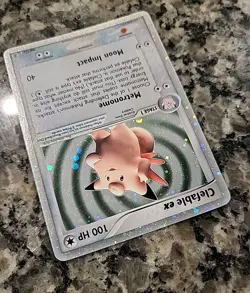 Pokemon TCG Clefable EX 106/112 - Fire Red & Leaf Green - Reverse Holo 2004 - Image 5