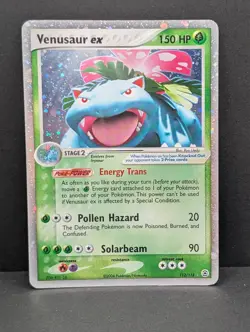 Venusaur ex 112/112 FireRed & LeafGreen Holo Ultra Rare Pokemon TCG Nintendo MP - Image 1
