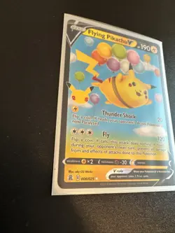 Pokemon Celebrations Flying Pikachu V 6/25 NM/M - Image 3