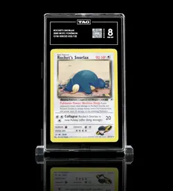 Pokemon TCG Rocket's Snorlax Gym Heroes 33/132 Regular Rare TAG 8 - Image 1