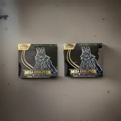 Pokemon Mega Evolution Lucario ETB Elite Trainer Box Set of 2 - Image 2
