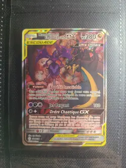 Carte Pokemon Mandrillon et Engloutyran GX 223/236 SL12 Eclipse Cosmique FR NEUF - Image 1