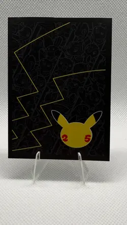 Pikachu V SWSH143 Pokemon SWSH BLACK STAR Promo NM 25 CELEBRATIONS - Image 3
