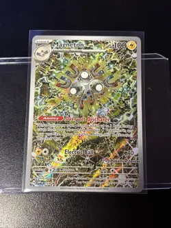 Pokemon - Pokemon Center Stamped Magneton SV Black Star Promo 159 NM - Image 1