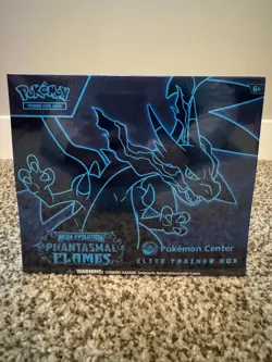 Phantasmal Flames: 1 Pokemon Center ETB, 1 Booster Box, 1 UPC & 1 Booster Bundle - Image 2