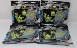 (4) Pokemon TCG Scarlet Violet Black Bolt Tech Sticker Collection 3-Pack - Image 1