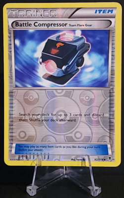 Battle Compressor 92/119 Uncommon Reverse Holo -Pokemon TCG- Phantom Forces (LP) - Image 1