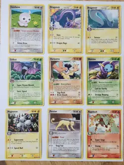Pokemon EX DELTA SPECIES - ALL NON-HOLO LOT - 38 COM/UNCOM - 7 TRAINERS - 2 RARE - Image 1