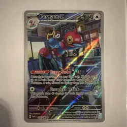 Porygon-Z 214/182 Illustration Rare Pokemon Paradox Rift NM - Image 1