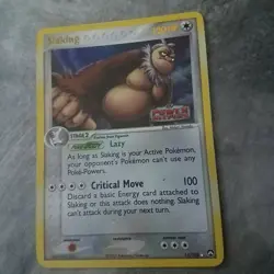 2007 Slaking EX Power Keepers Stamped Holo Pokemon 13/108 - Image 1
