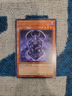 Barrier Statue of the Abyss - Yugioh Maximum Gold Rare 1st Ed - MAGO-EN111 - Image 1