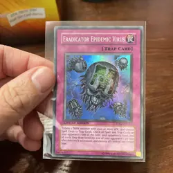 Yu-Gi-Oh! Eradicator Epidemic Virus TDGS-ENSE1 Limited Edition Super Rare - Image 1