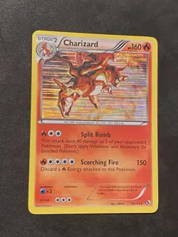 Pokemon TCG Charizard Legendary Treasures Holo Rare Card 19/113 - Image 2