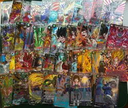 Dragonball Super Card - Job Lot of 40 SR Cards - Image 1