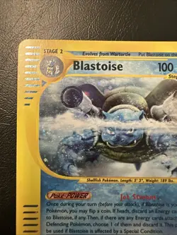 Blastoise Expedition 4/165 Holo Near Mint Pokemon Card - Image 2