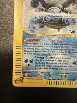 Blastoise Expedition 4/165 Holo Near Mint Pokemon Card - Image 4