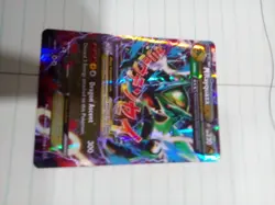 M Rayquaza EX 61/108 XY Roaring Skies Ultra Holo Rare Card Pokemon TCG NM - Image 1