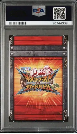 Bartolomeo Japanese One Piece Kizuna Boost Card Battle Card PSA 9 B1-32 GR Holo - Image 2