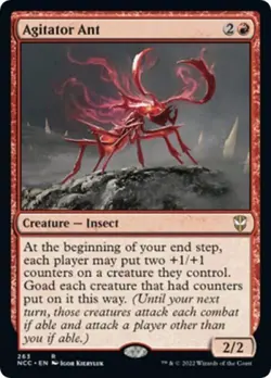 MTG - Agitator Ant - Commander: Streets of New Capenna - Light Play - Normal - Image 1