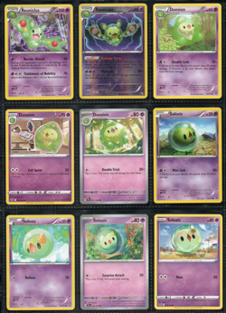 Pokemon TCG 9x Reuniclus Lot Duosion Solosis Black White Plasma Blast Mix Cards - Image 1