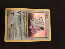 Clefairy 1st Edition Holo Shadowless 5/102 Pokemon Cards 1999 Base Set WOTC - Image 2