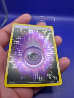 Psychic Energy 105/106 Holo Rare EX Emerald Pokemon Card 2005 LP - Image 2