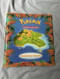 Pokemon southern islands English binder W/ Complete Set And Extra Cards. - Image 1