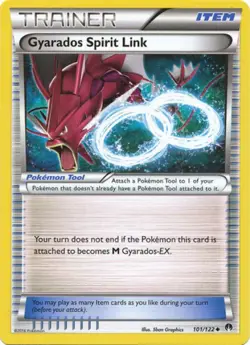 2x (XY09-101) Gyarados Spirit Link (U) Pokemon XY BreakPoint Card # 101 - Image 1