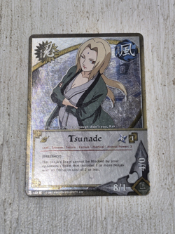 Naruto Collectible Card Game Foil Tsunade #423 TCG CCG Holo VTG 2002 - Image 1
