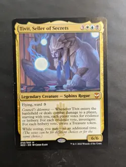Tivit, Seller of Secrets Commander: Streets of New Capenna Regular LP - Image 1