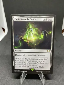 Magic MTG Universes Beyond: Warhammer 40,000 Their Name Is Death #062/168 40k - Image 1