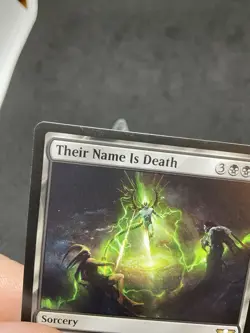 Magic MTG Universes Beyond: Warhammer 40,000 Their Name Is Death #062/168 40k - Image 3