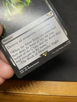 Magic MTG Universes Beyond: Warhammer 40,000 Their Name Is Death #062/168 40k - Image 5