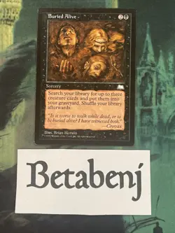 MTG Buried Alive Weatherlight - Image 1