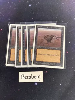 1x MTG Unlimited Sinkhole from Estate Collection - Image 1