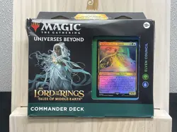 Magic the Gathering MTG: The Lord of the Rings Elven Council Deck See Desc - Image 1